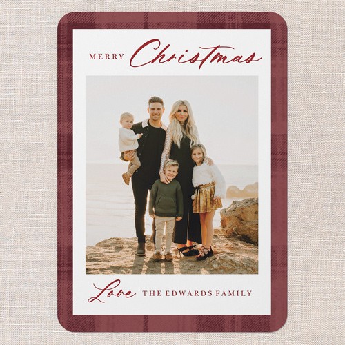 Plaid Border Elegance