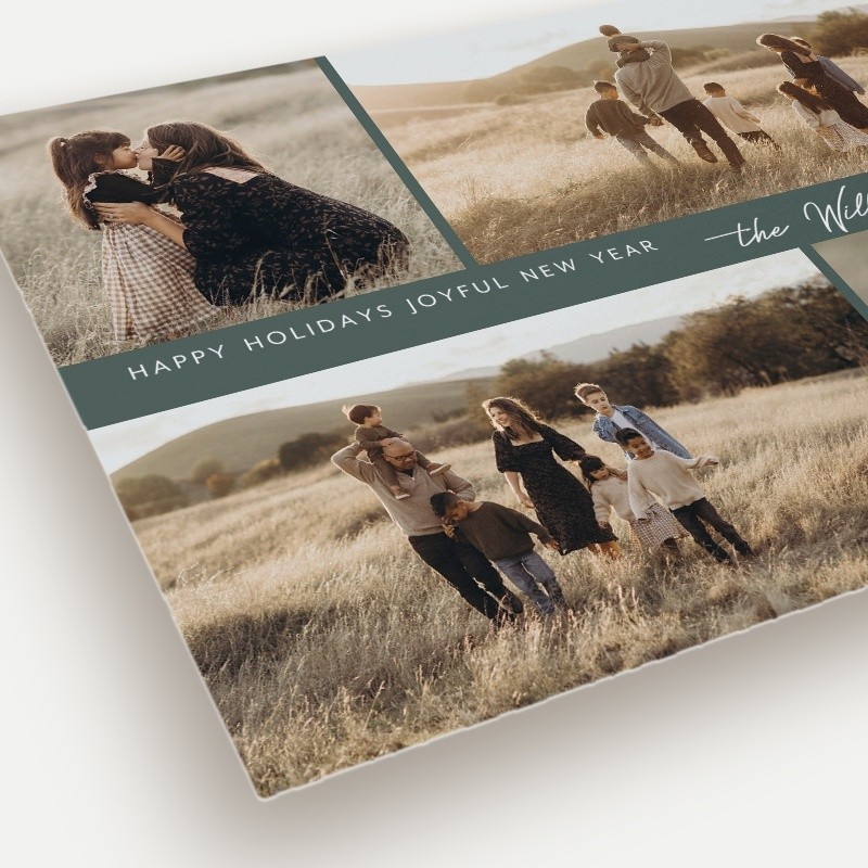 Gallery Grid Holiday Card