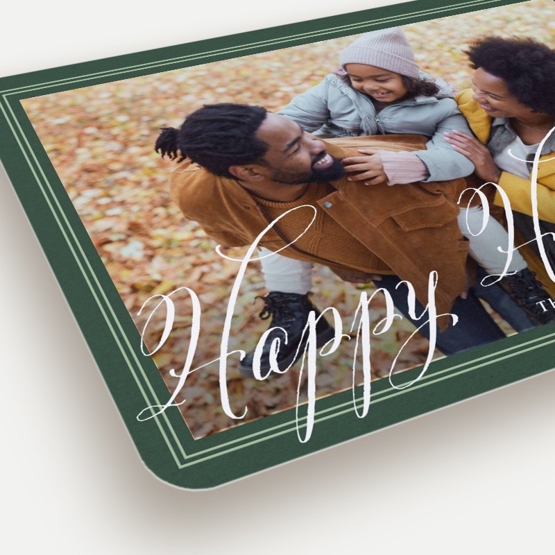Elegant Greeting Holiday Card