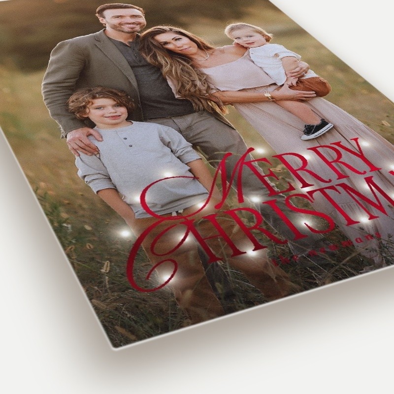 Lit Greeting Holiday Card
