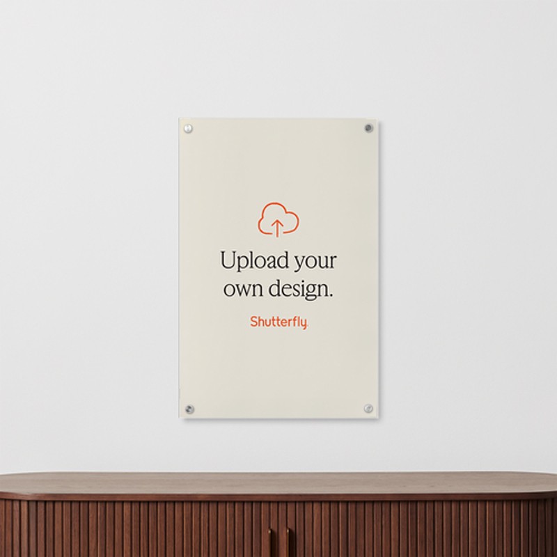 Upload Your Own Design Acrylic Print