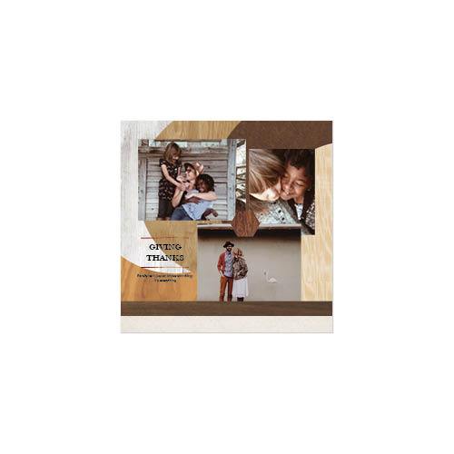 Wood Patterns 12x12 undefined  Wall Calendar