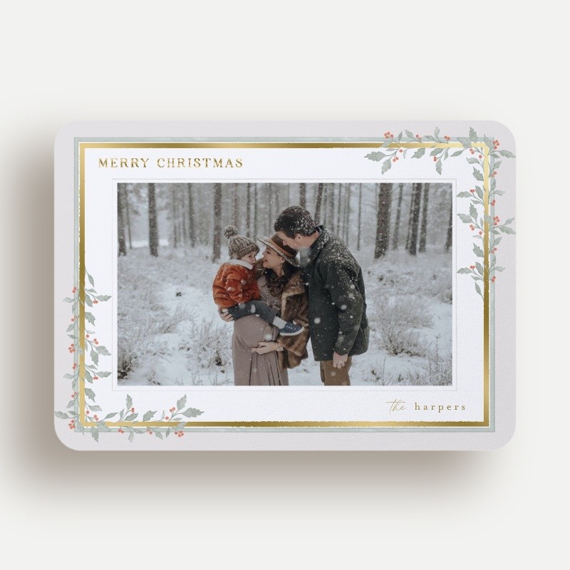 Climbing Vines Holiday Card