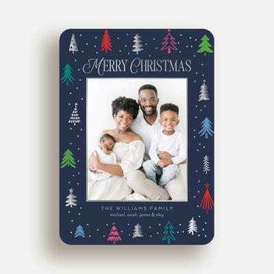 Festive Tree Border
