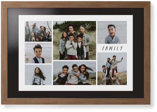 Rustic Picture Gallery Collage Of Seven