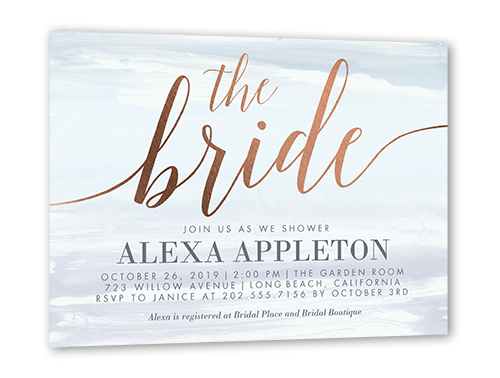 Watercolor Bride