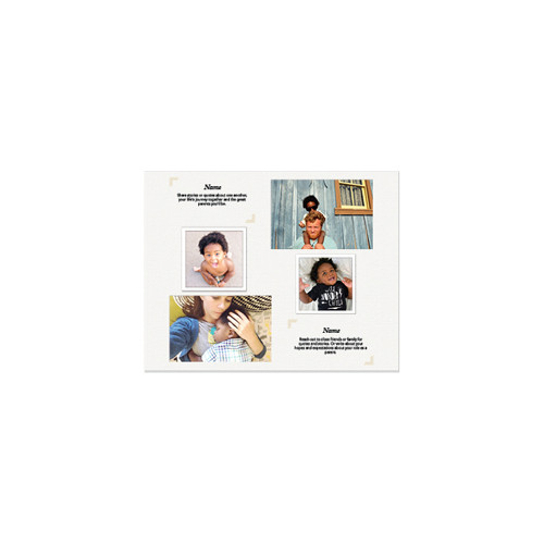 Adoption Portfolio 8x11 undefined  Premium Album
