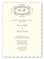 Fancy Monogram Cream