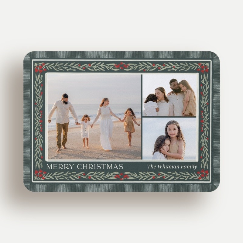 Botanical Vines Holiday Card