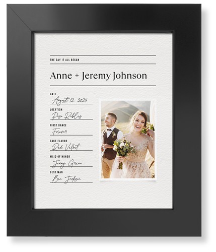 Wedding Journal Entry