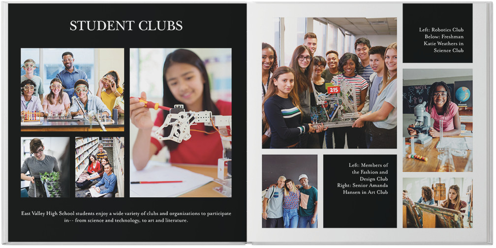 Classic School Yearbook 10x10 undefined  Photo Book