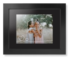 Double Heart Line Art