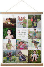 Happiness Heart Collage Portrait