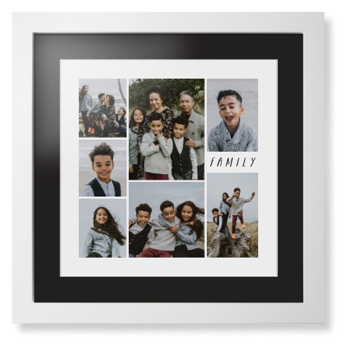 Rustic Picture Gallery Collage Of Seven