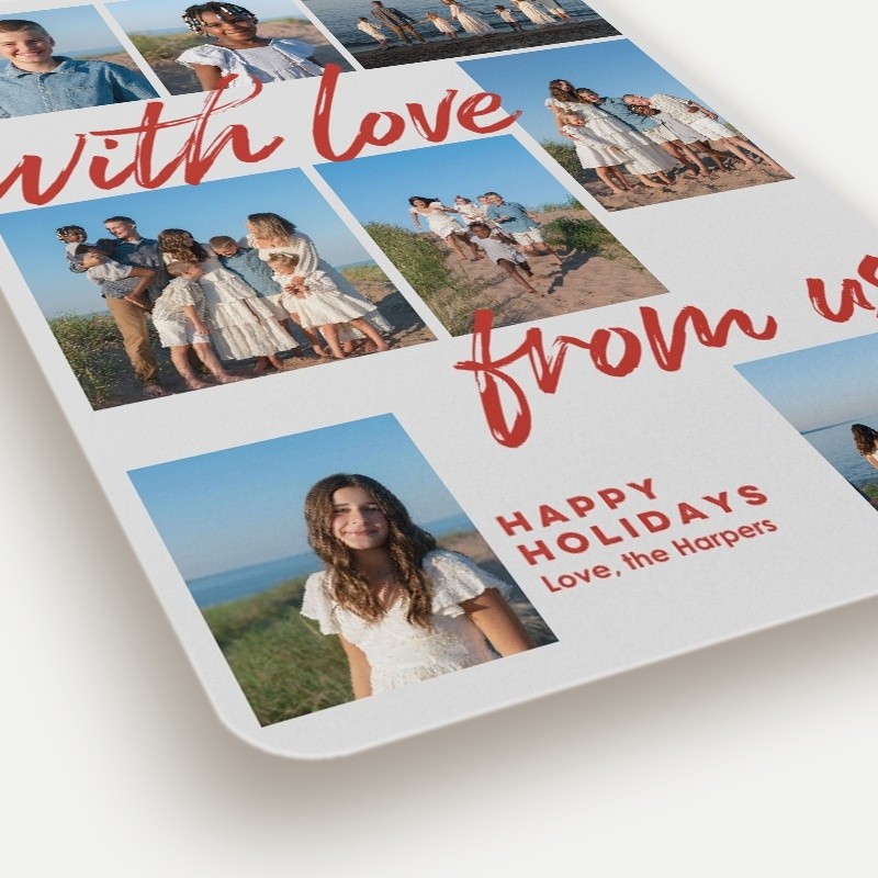 With Love Holiday Card