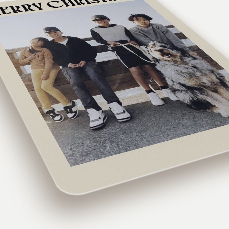 Bold Collage Holiday Card