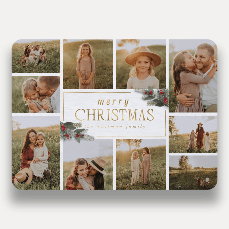 Berry Collage Holiday Card