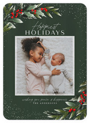 Frosty Foliage Frame