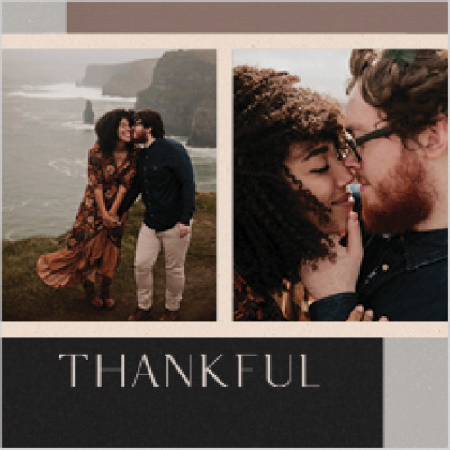 Modern Dark Neutrals Calendar 12x12 undefined  Wall Calendar