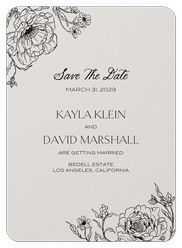 Rustic Sketched Florals