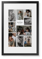 Modern Family Collage Portrait