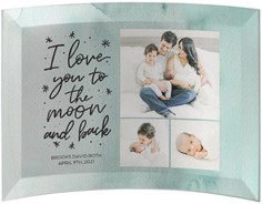 Love You to the Moon Watercolor