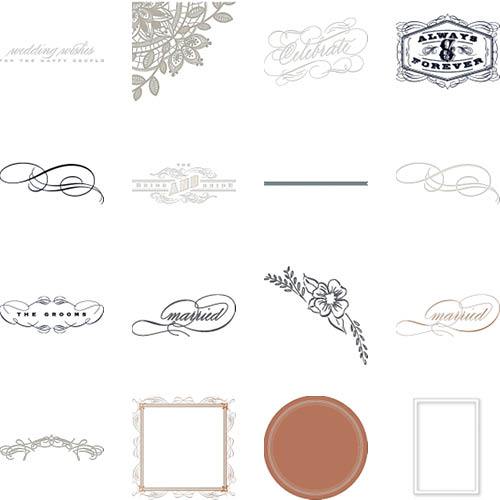 Vintage Wedding Guestbook 11x14 undefined  Premium Album