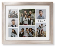 Rustic Picture Gallery Collage Of Seven