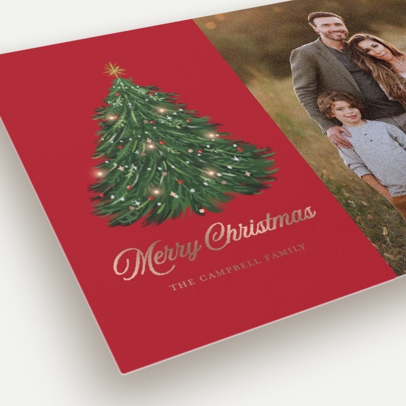 Classic Tree Holiday Card