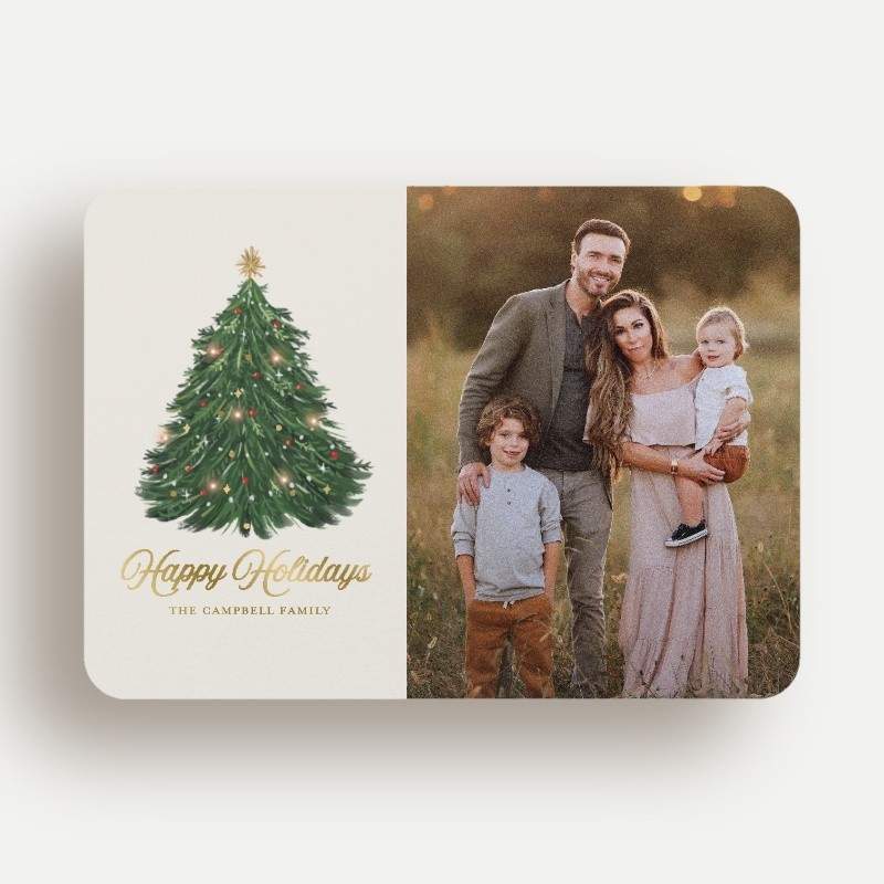 Classic Tree Holiday Card