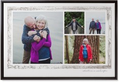 Brushed Border Collage Of Four