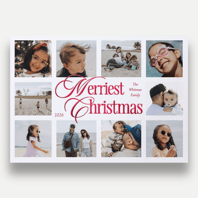 Grand Collage Holiday Card