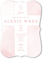 Watercolor Cross Girl