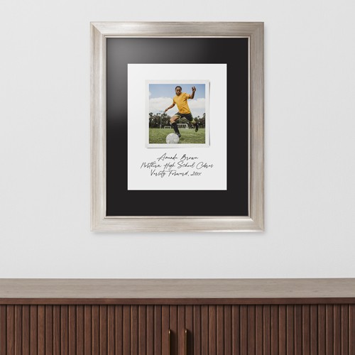 Sentimental Note 11x14 White  Framed Print