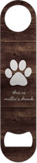 Rustic Paw Print