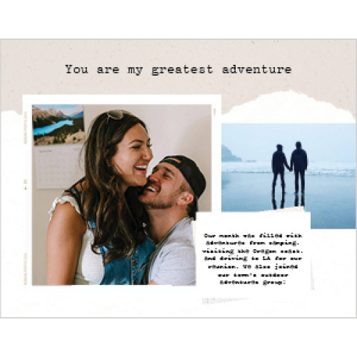 Our Adventures 8x11 undefined  Wall Calendar