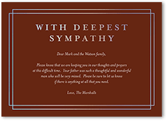 Candescent Condolences