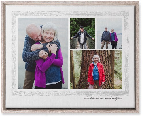 Brushed Border Collage Of Four