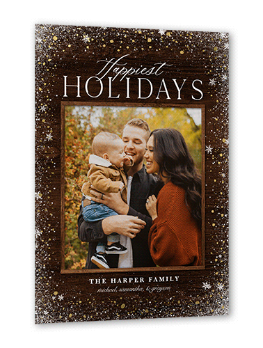 Snowflake Foil Stamped