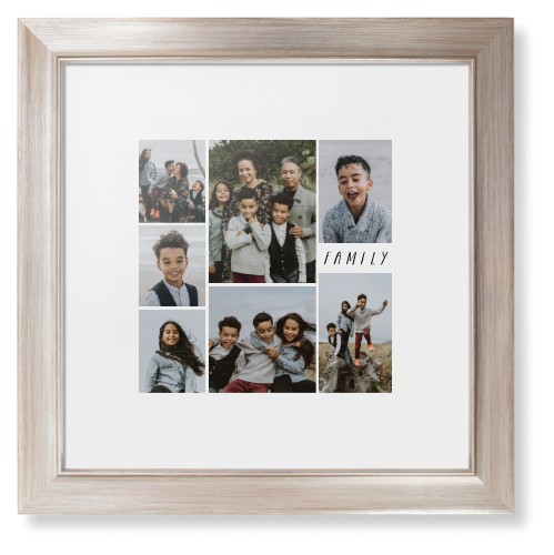 Rustic Picture Gallery Collage Of Seven
