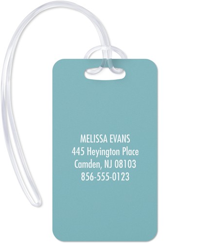 Vacation Gallery Of One 2x4 Multicolor  Luggage Tag