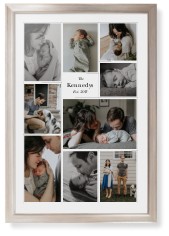 Modern Family Collage Portrait