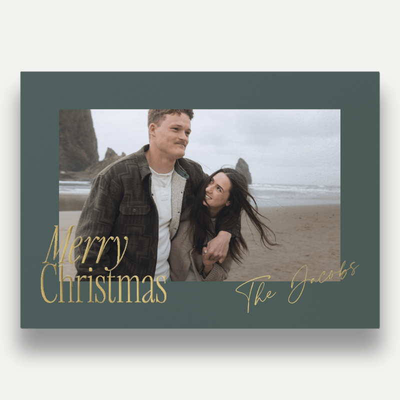 Statement Foil Holiday Card