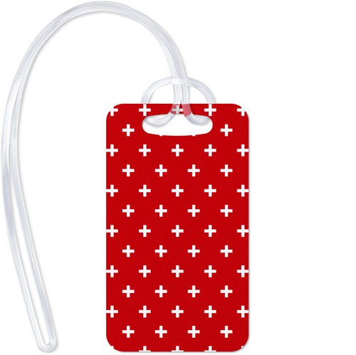 Hello Allergies Kid 2x3 Red  Luggage Tag