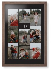 Modern Gallery Monogram of Nine