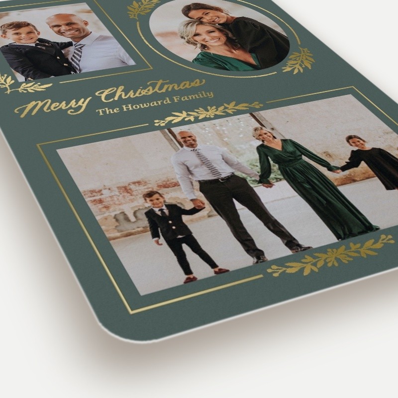 Botanical Frames Holiday Card