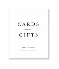 Cards and Gifts Signage