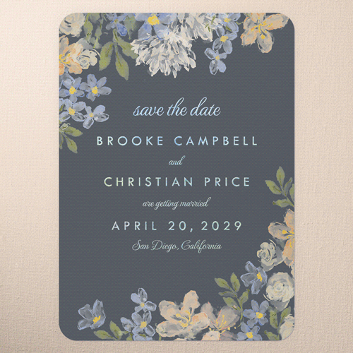 Unique Foil Wedding Save The Date Cards
