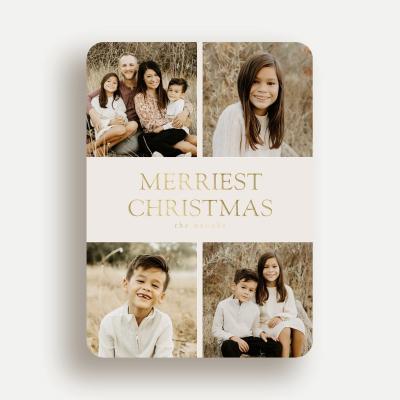 Editable Merriest Sentiment