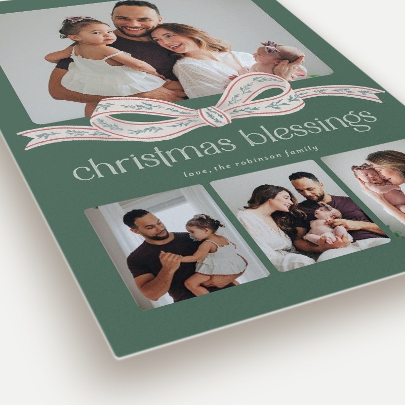 Gorgeous Bow Holiday Card